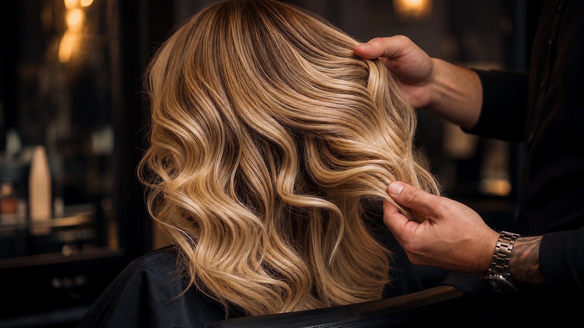 Travail de la couleur au salon